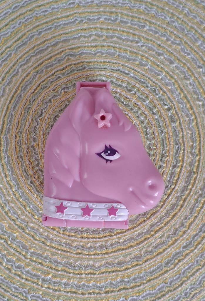 Polly Pocket - Polly's Western Pony - Bluebird 1995, Kinderen en Baby's, Ophalen of Verzenden, Gebruikt, Overige typen