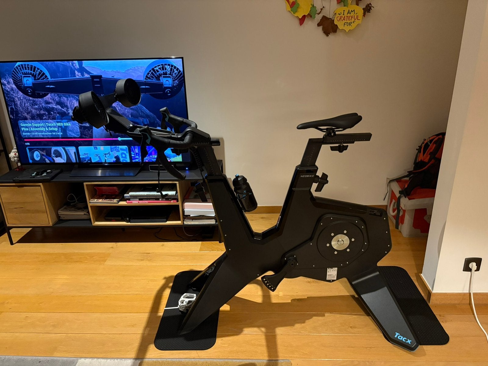 Garmin Tacx Neo Plus trainer smartbike, Ophalen, Zo goed als nieuw, S