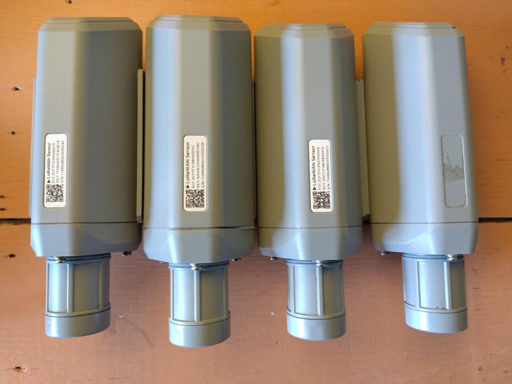 4 CO2-sensors, Ophalen of Verzenden
