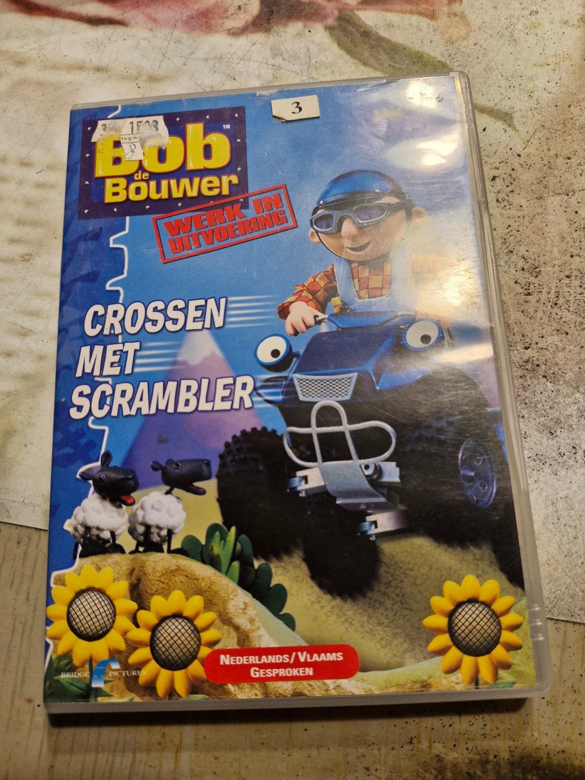 dvd bob de bouwer crossen met scrambler en nl, CD & DVD, Enlèvement ou Envoi, Comme neuf, Néerlandais
