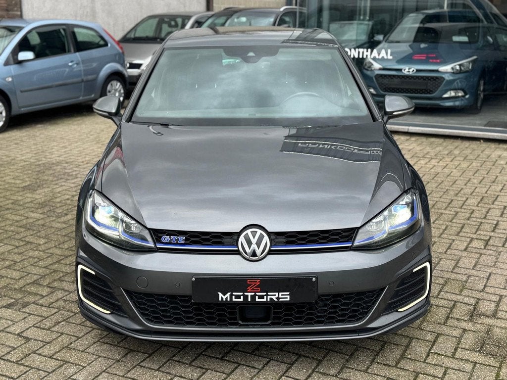VW Golf 7 GTE | Automaat | Facelift | Hybride-Benzine, Autos, 1395 cm³, Argent ou Gris, Achat, Euro 6