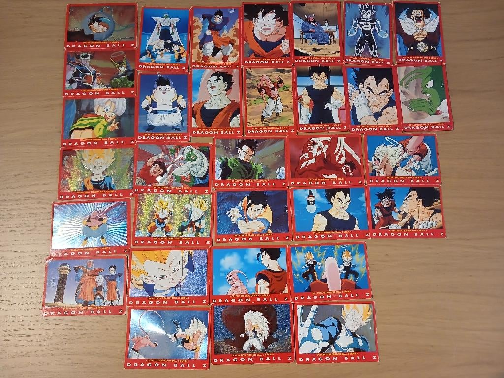 Cartes Dragon Ball Z serie 4, Ophalen of Verzenden, Gebruikt, Speelkaart(en)