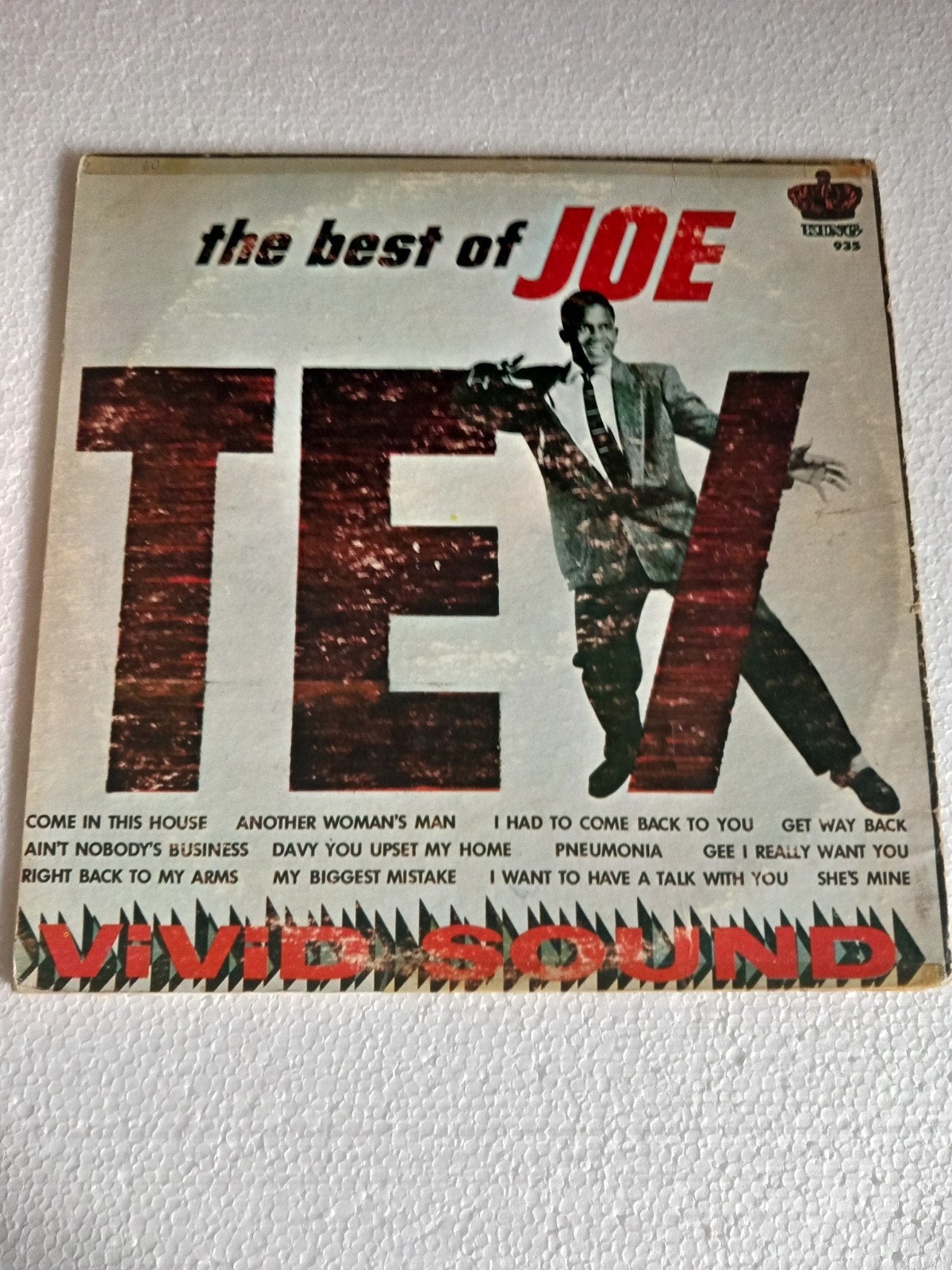 JOE TEX. PNEUMONIA .POPCORN. R&B SOUL USA LP, Enlèvement ou Envoi, LP