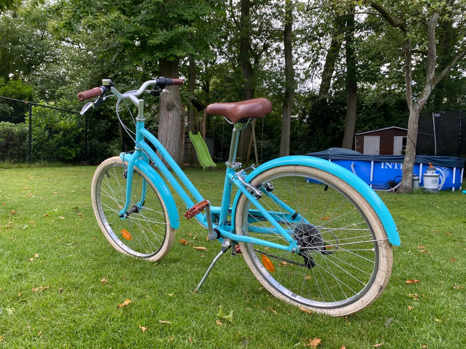 Kinderfiets Decathlon 9-12 jaar 24inch, Fietsen en Brommers, Ophalen, Zo goed als nieuw