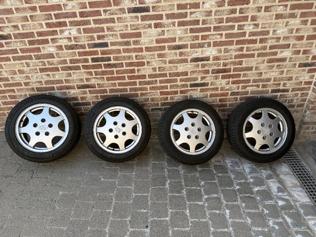 Porsche 964 Velgenset + Banden, Auto-onderdelen, Banden en Velgen, Band(en), Zomerbanden, 16 inch, Overige, Overige, Personenwagen