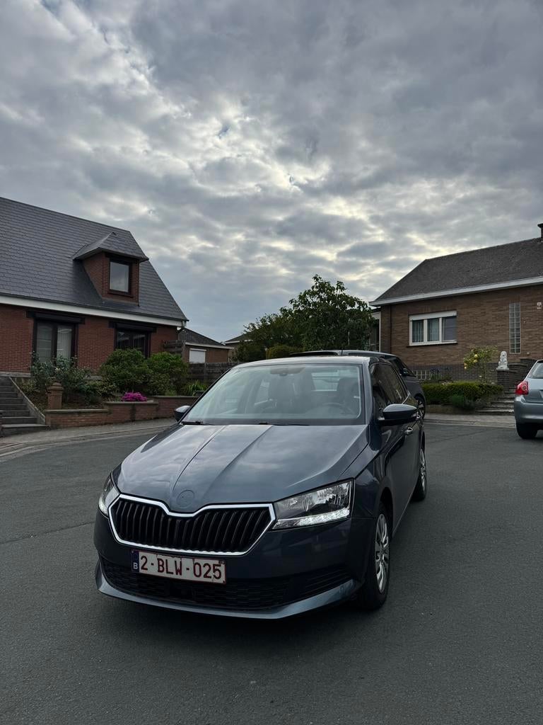 Skoda Fabia (126.000 km) /Skoda onderhoud/carplay/209, Auto's, Stof, Blauw, Bedrijf, 5 deurs