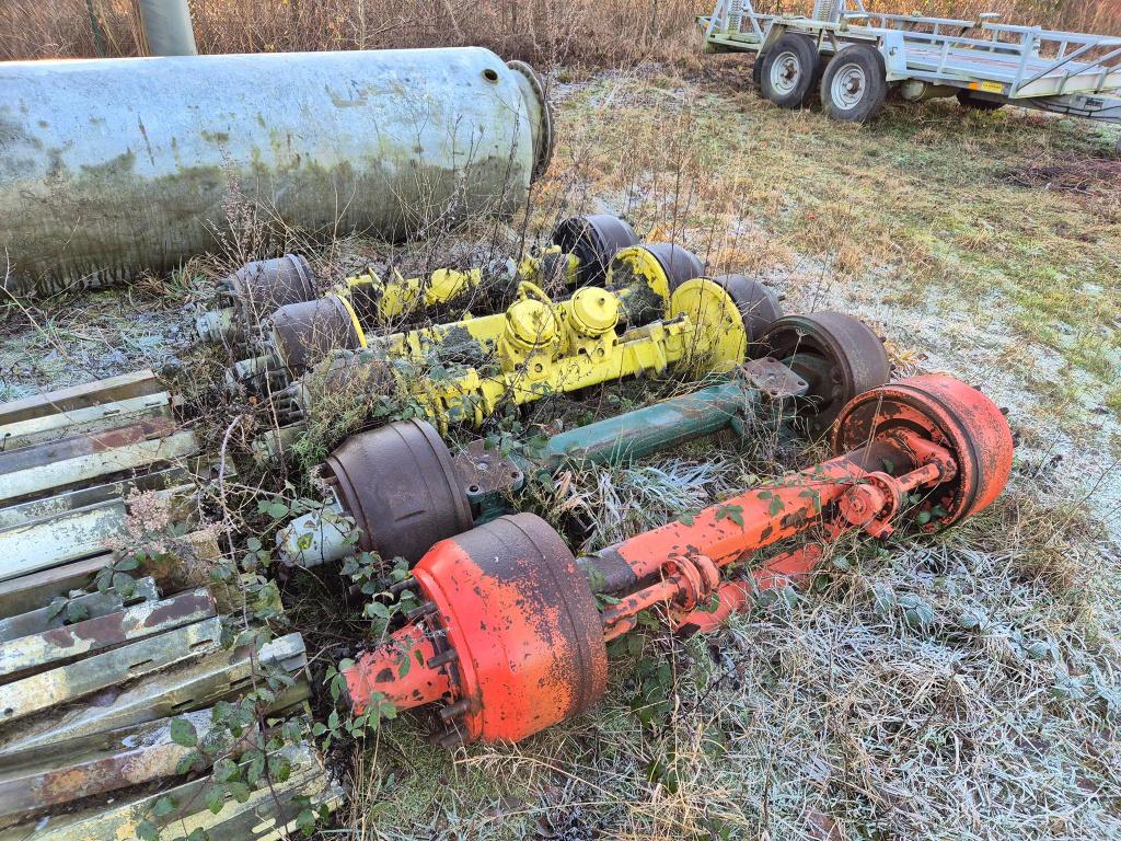 Divers essieux pour remorques agricoles, Articles professionnels, Enlèvement