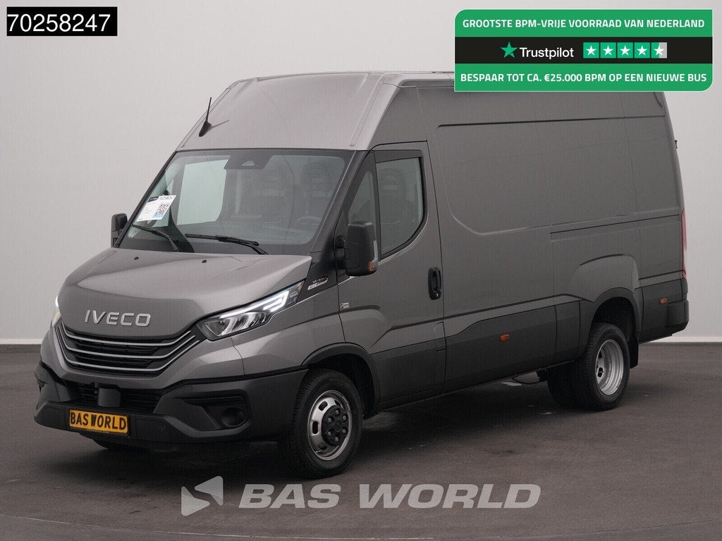 Iveco Daily 35C21 BPM VRIJ! 3.0L Automaat 210PK L2H2 2025-Mo, Auto's, Stof, Euro 6, 4 cilinders, Iveco