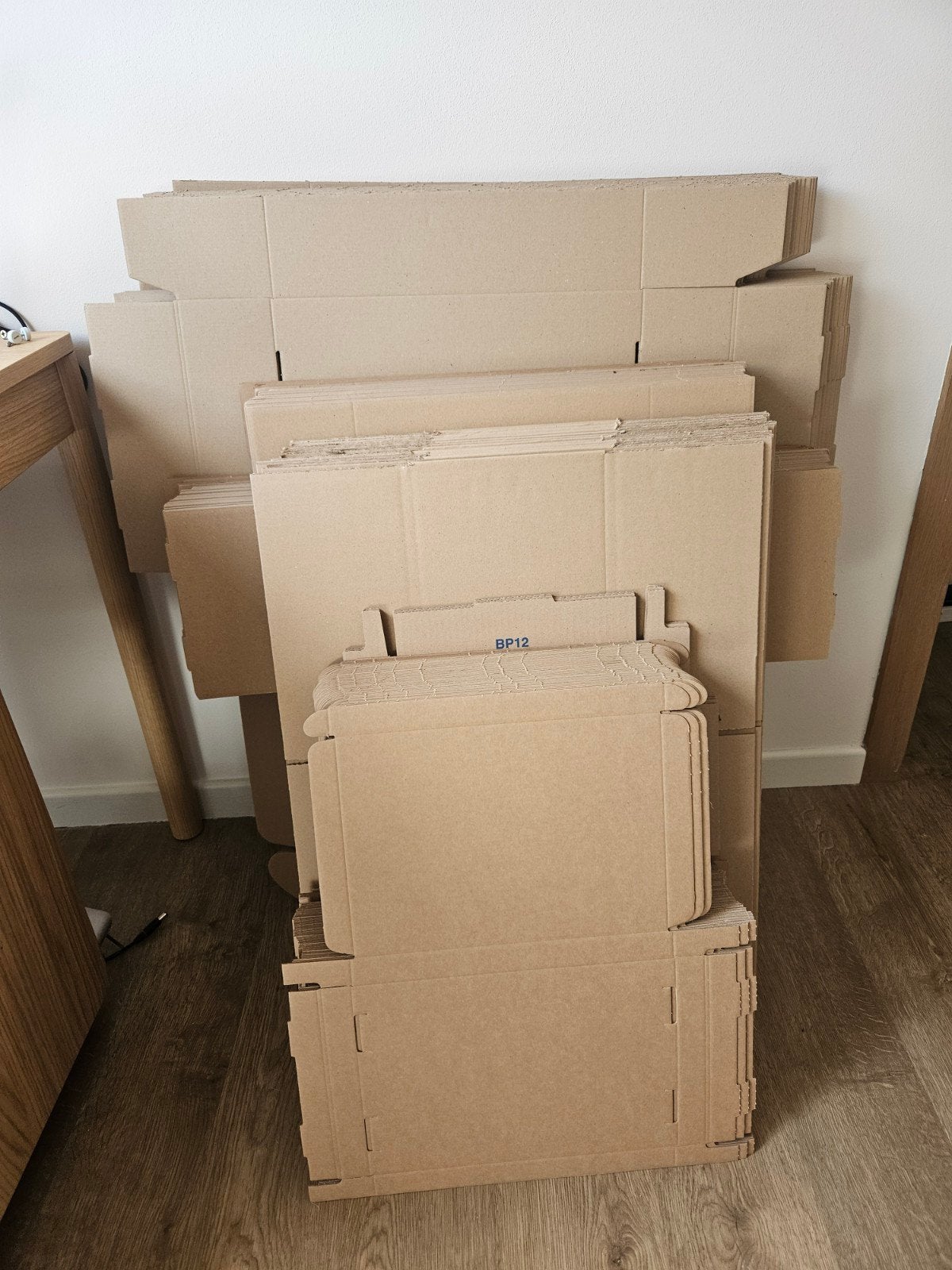 164 kartonnen verzenddozen - diverse formaten, Doe-het-zelf en Bouw, Ophalen