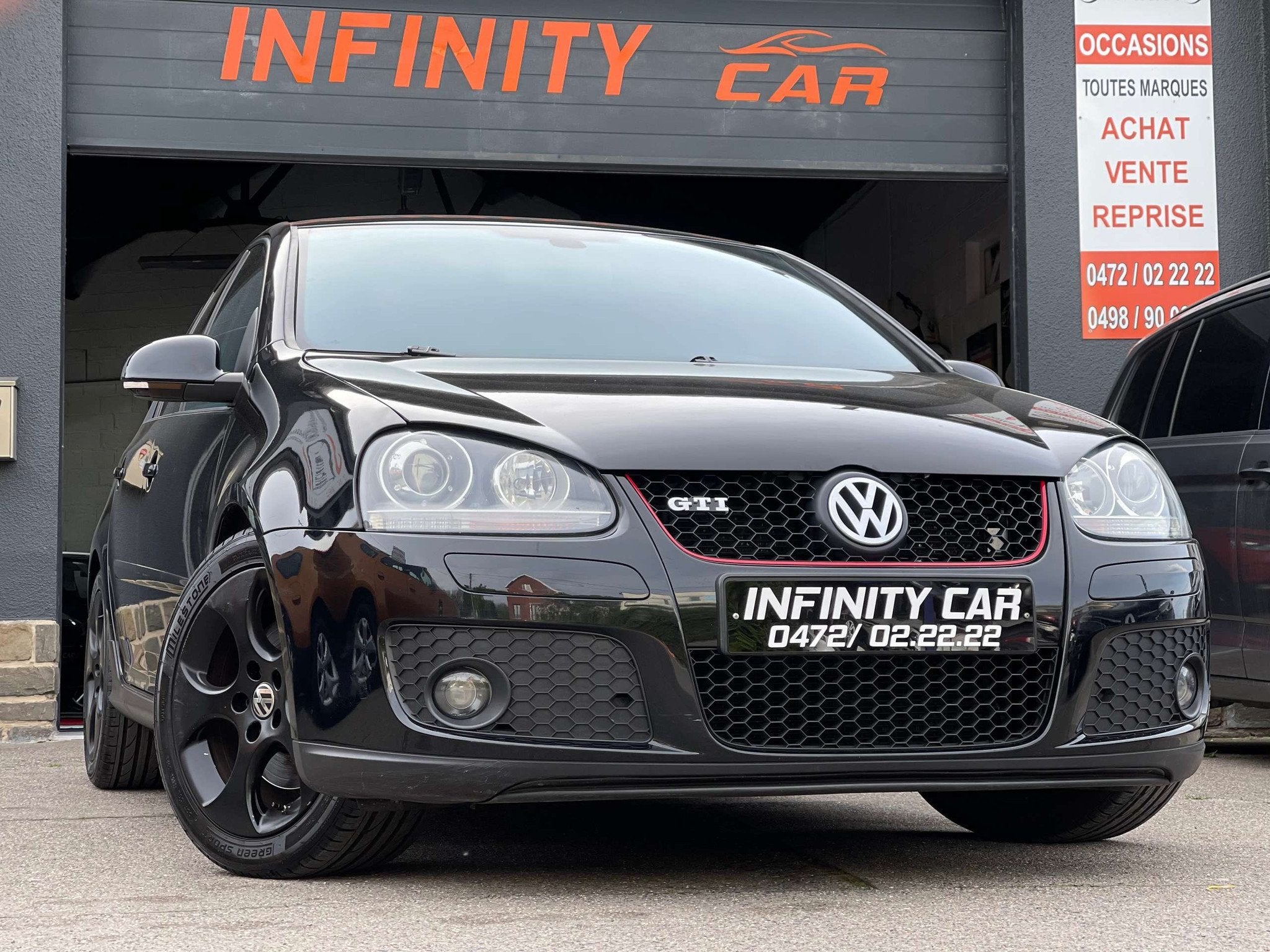 Volkswagen Golf GTI Golf GTI 2.0 Turbo 16v FSI DSG, Auto's, Gebruikt, Zwart, 4 cilinders, 1984 cc
