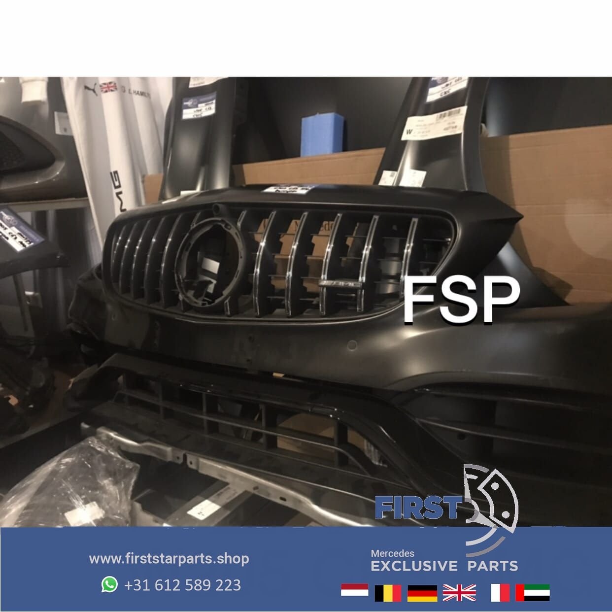 W205 C205 S205 FACELIFT C 63 AMG VOORKOP Mercedes C Klasse C, Utilisé, -, Avant, -