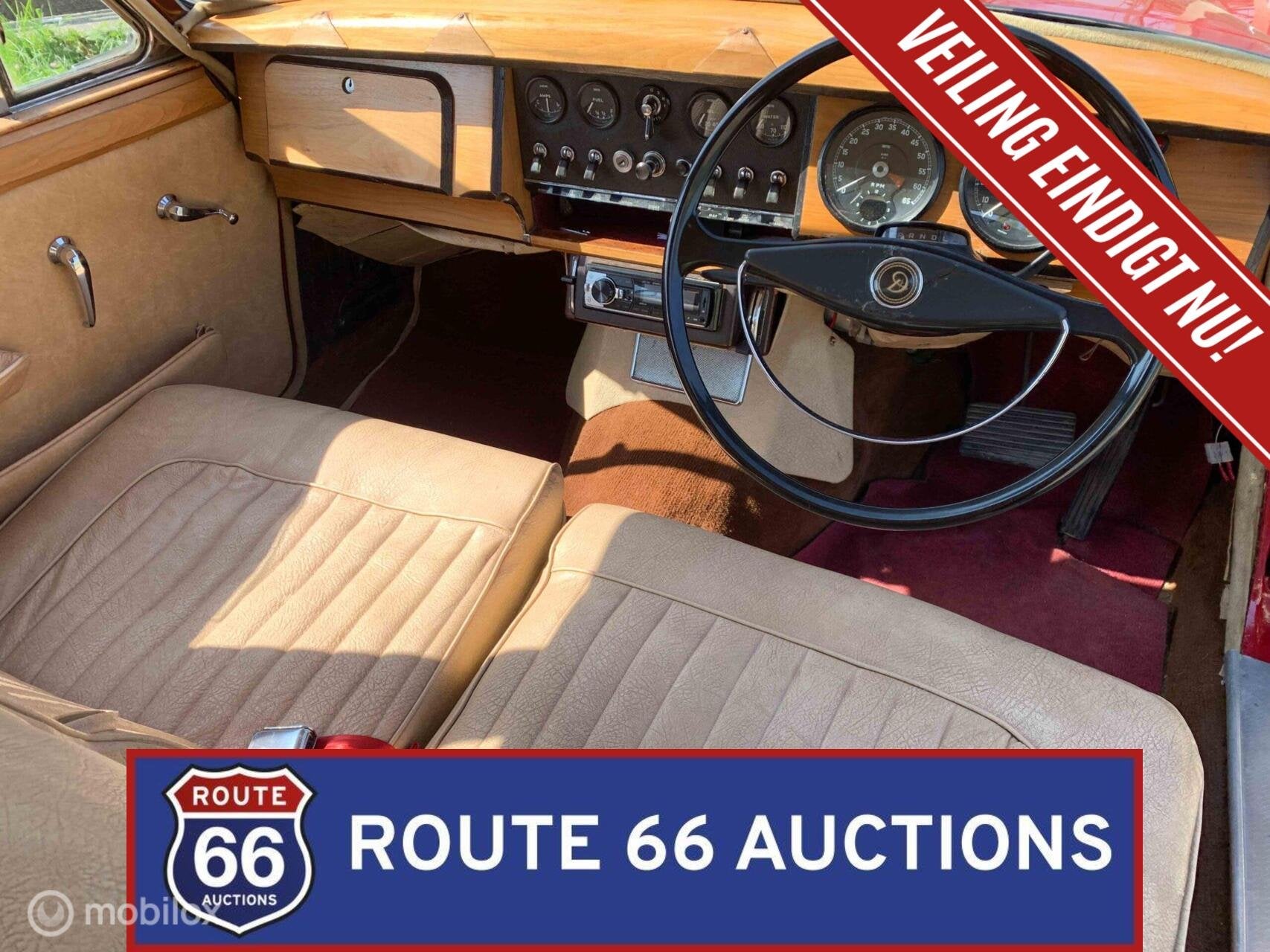Daimler V8 | 1963 | Route 66 Auctions, Overige merken, Zwart, Bedrijf, Handgeschakeld