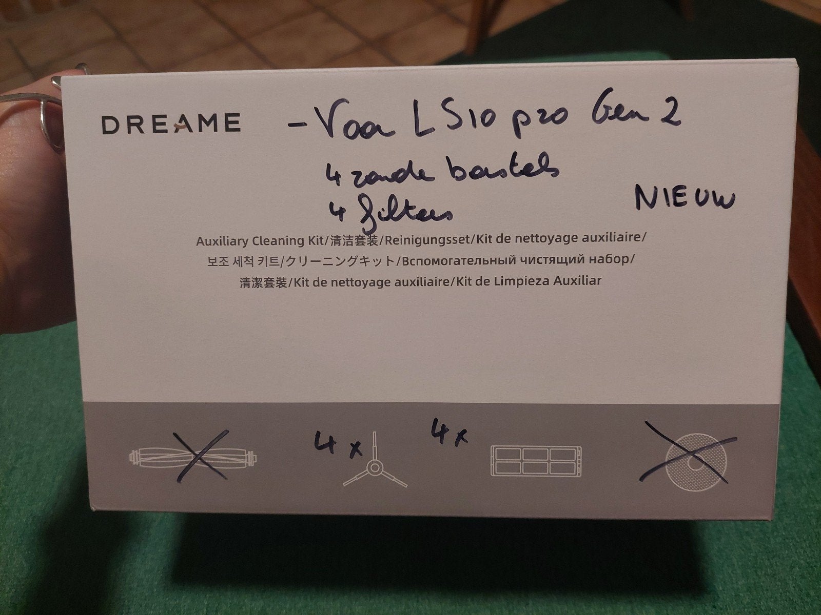 Dreame Ls10 pro gen 2 - filters en zijborstels, Ophalen of Verzenden, Robotstofzuiger, Dreame