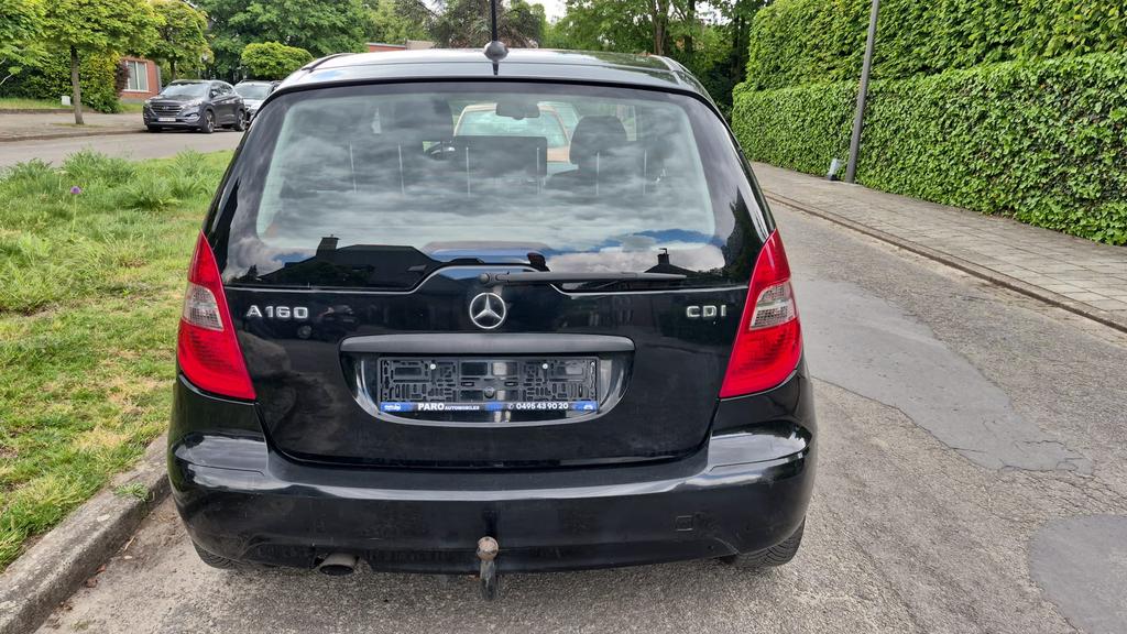 Mercedes A-klasse 2.0i–2012–Km220.000–Handelaarsprijs–Airco, Auto's, Euro 5, Stof, Zwart, Zwart