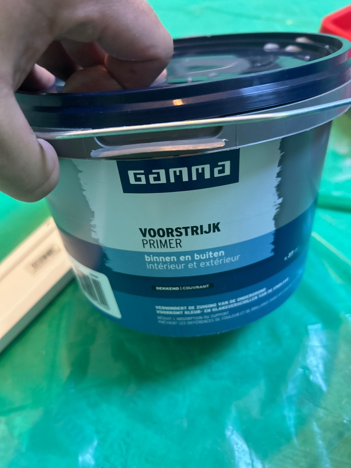 Voorstrijkprimer Gamma, Doe-het-zelf en Bouw, Ophalen, Zo goed als nieuw, Grijs
