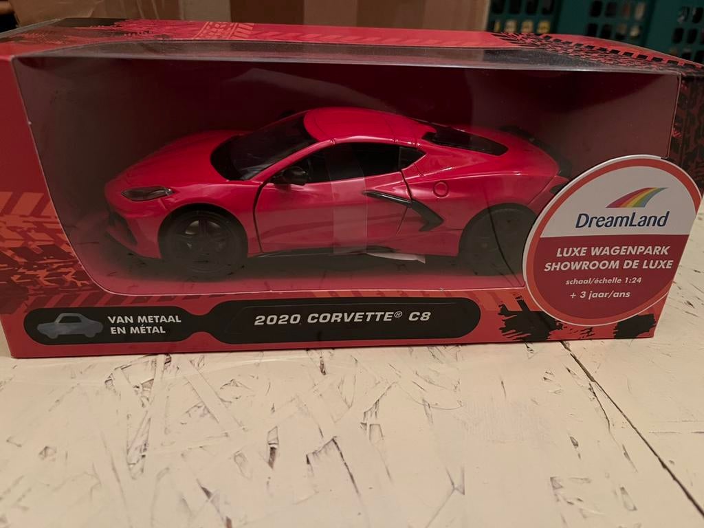 Corvette c8 2020 1/24 sealed —/ Licensed by GM, Enlèvement ou Envoi, Comme neuf