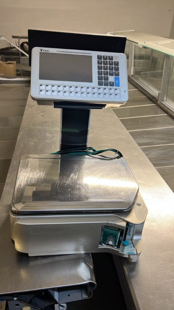 DIGI SM-5500EV weegschaal met labelprinter + display (2018), Ophalen
