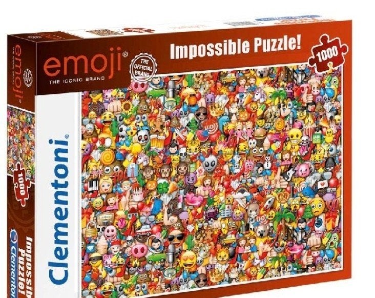 clementoni emoji puzzel 1000 st, Ophalen of Verzenden