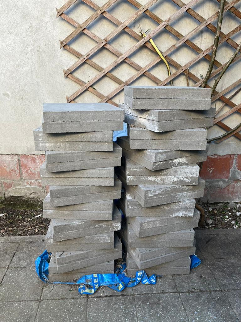 Terrastegel, Tuin en Terras, Tegels en Klinkers, Ophalen, Nieuw, Beton, Terrastegels