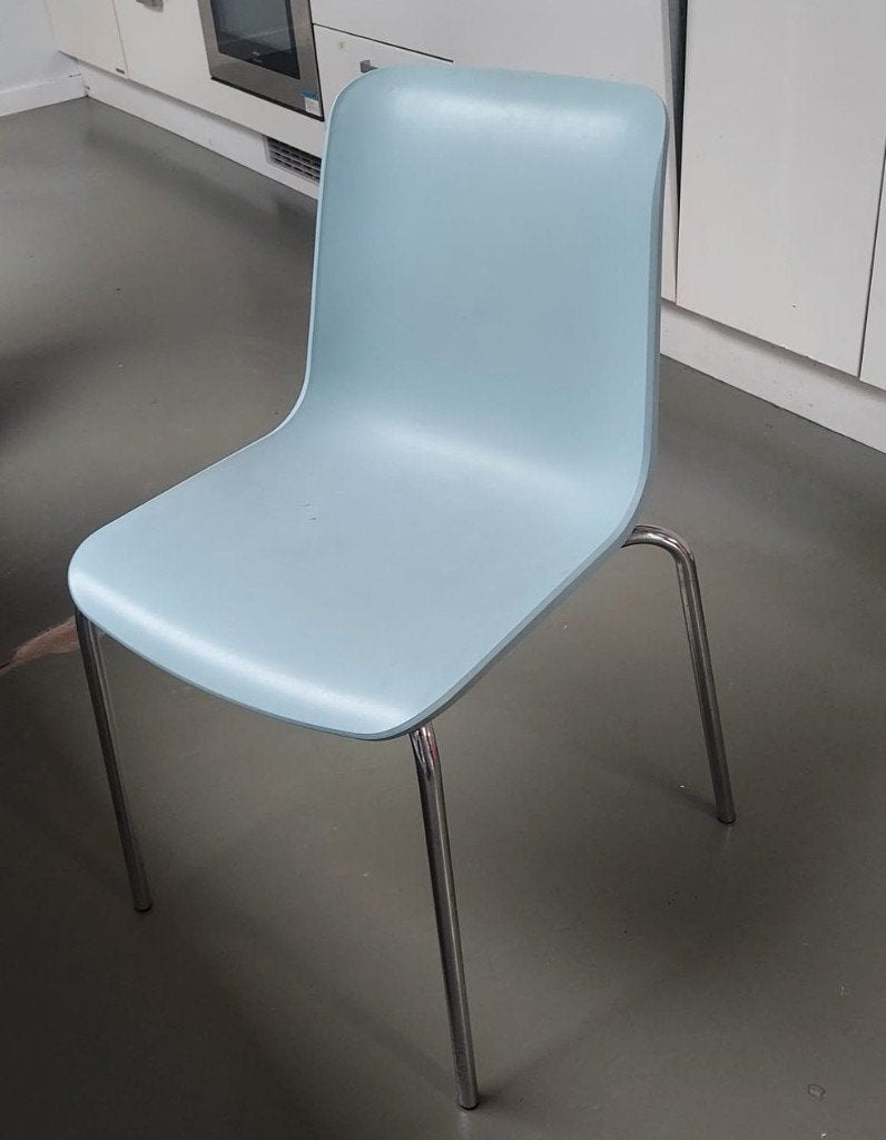 Blauwe stoel, Huis en Inrichting, Stoelen, Ophalen, Gebruikt, Blauw, Modern