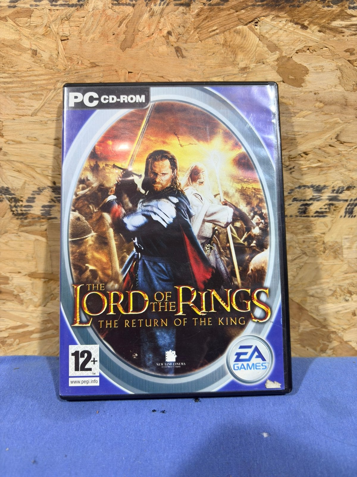 EA Games The Lord of the Rings The Return of the King Pc Cd, Games en Spelcomputers, Ophalen of Verzenden, Zo goed als nieuw