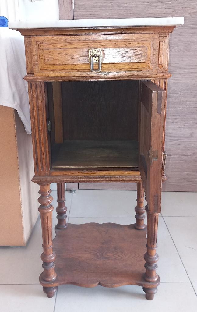 Nachtkastje (antiek), Huis en Inrichting, Ophalen, Gebruikt, Minder dan 45 cm, 70 cm of meer