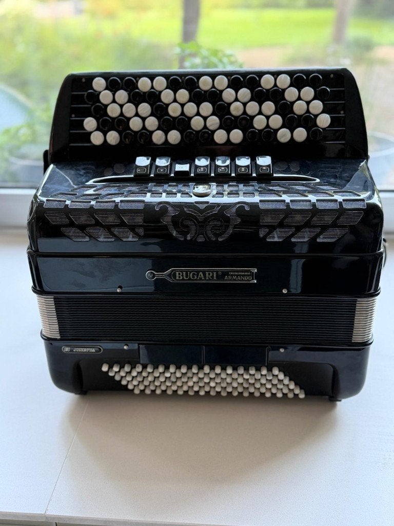 Accordeon, Muziek en Instrumenten, 96-bas, Knopaccordeon, Ophalen, Overige merken