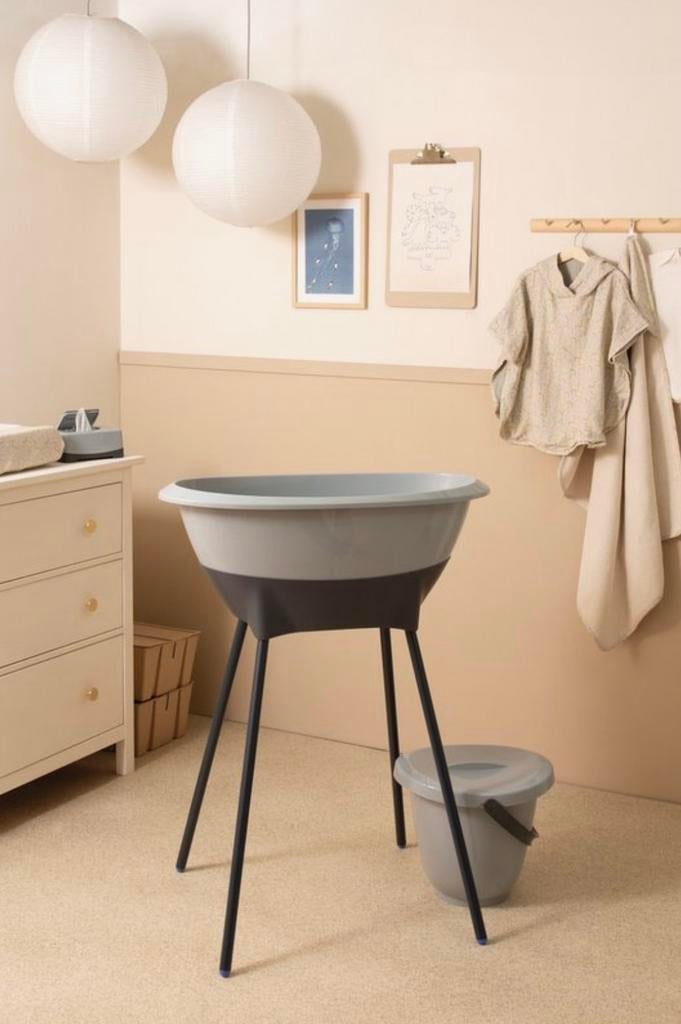 Baignoire pour bébé et seau (à couches), Autres marques, Comme neuf, Enlèvement, Standard