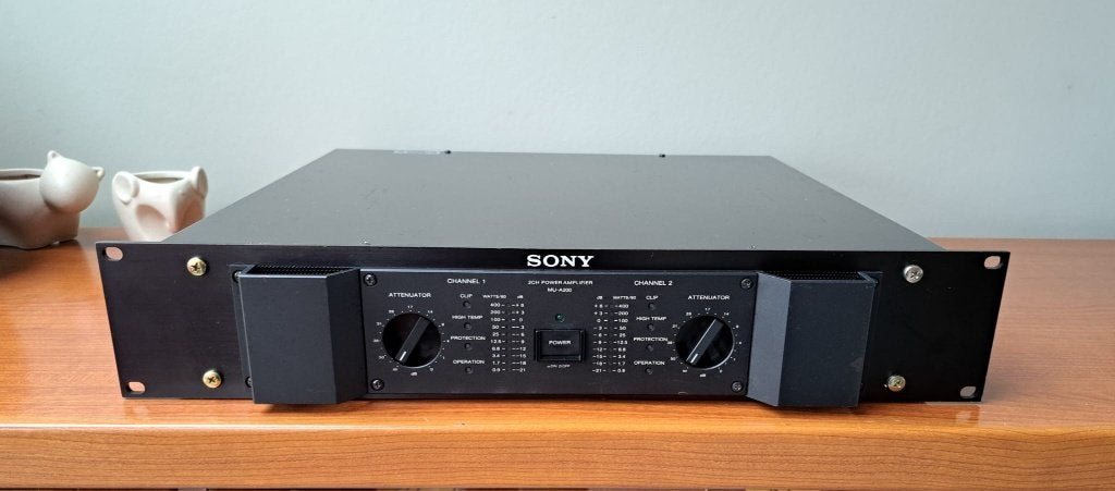 SONY MU-A200, TV, Hi-fi & Vidéo, Enlèvement ou Envoi, 60 à 120 watts, Sony, Stéréo