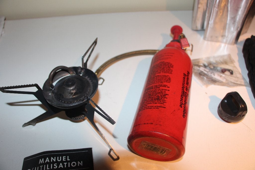 Réchaud de rando polycarburant MSR, Enlèvement, Utilisé