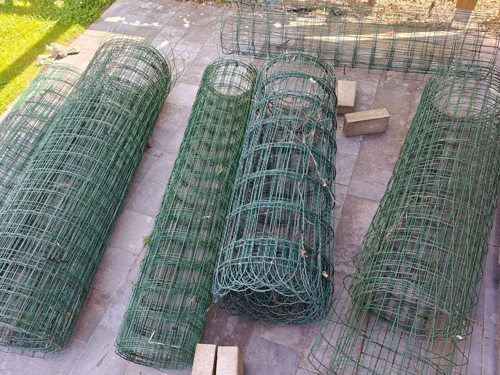 Tuindraad (verschillende afmetingen en hoogtes), Ophalen