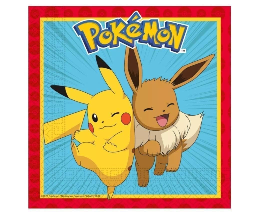 Pokemon Feestartikelen / Versiering Kinderfeestje - Pikachu, Ophalen of Verzenden, Nieuw, Feestartikel