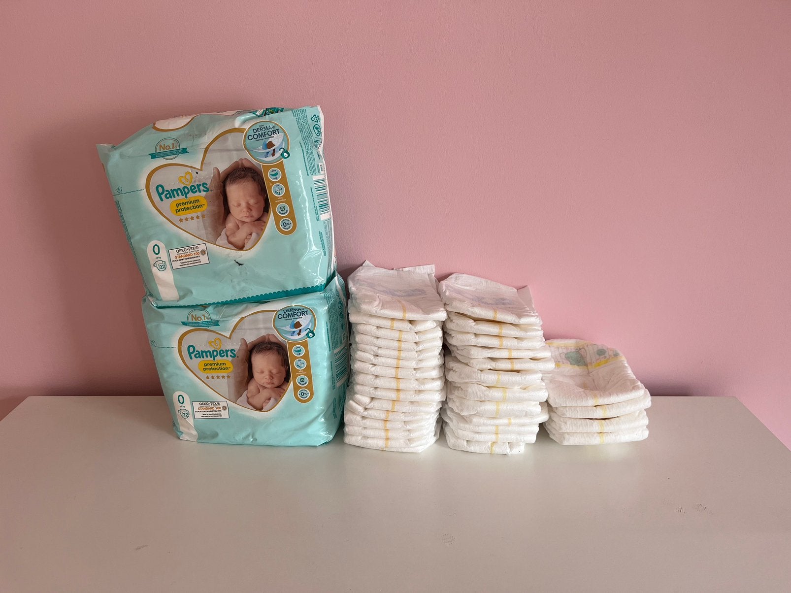Pampers maat 0, Ophalen, Zo goed als nieuw