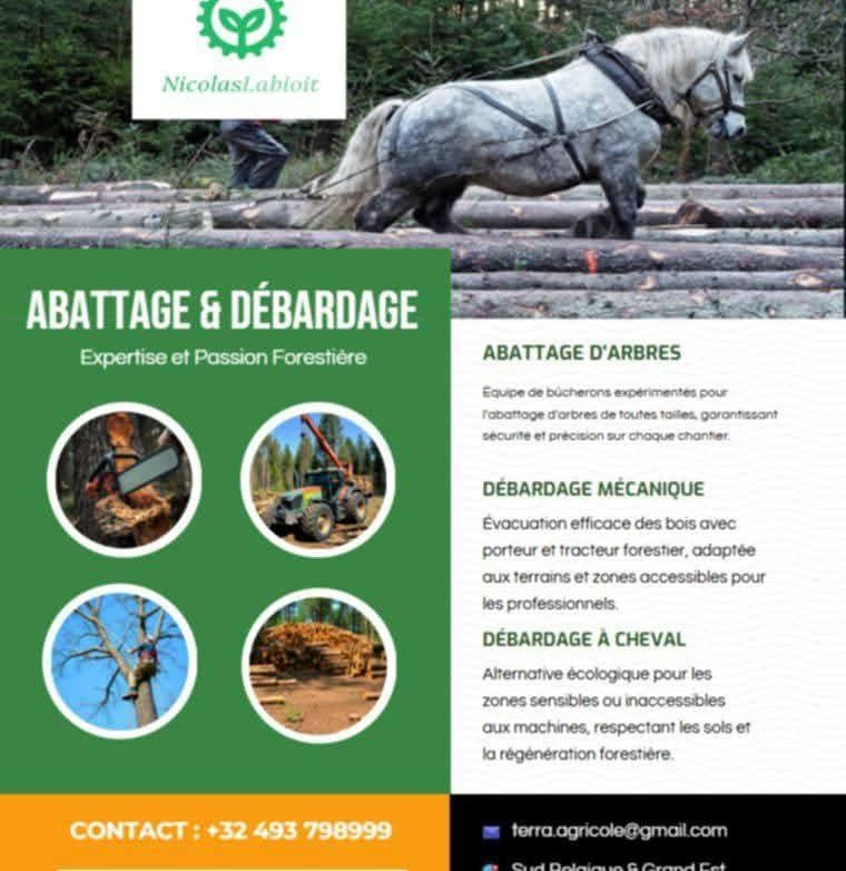Travaux forestiers et chevaux, Tickets & Billets, Loisirs | Jardins zoologiques