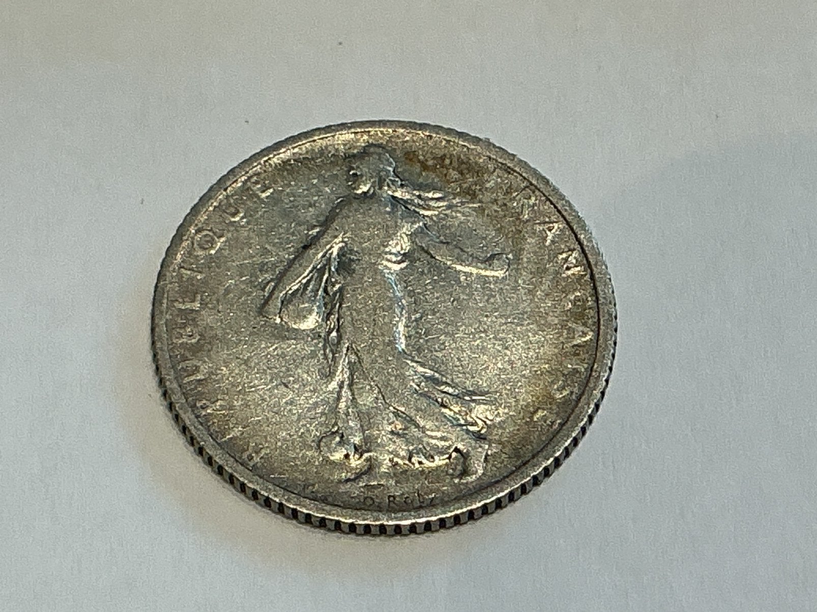 France 1 Franc 1904 argent, Enlèvement ou Envoi, France, Argent