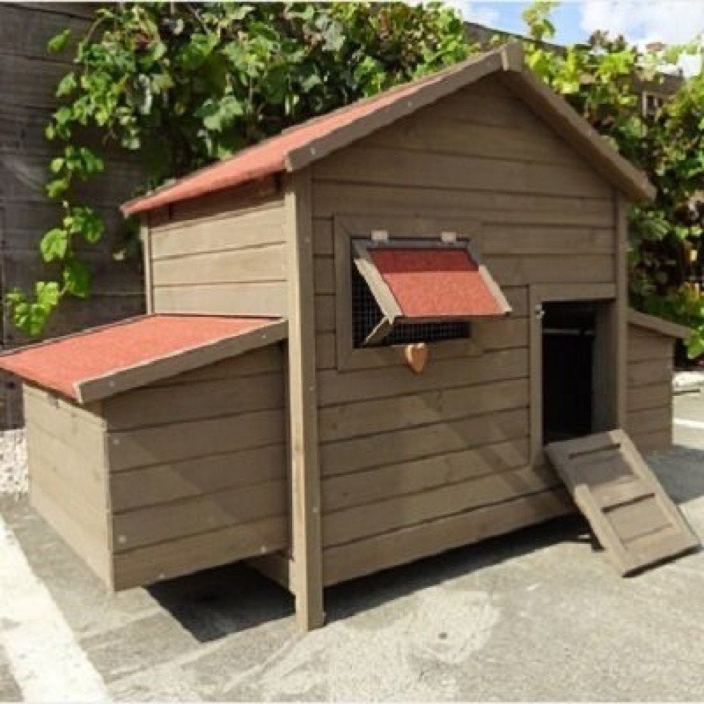 Kippenhok Bakira XL met Mestlade, Dieren en Toebehoren, Ophalen, Nieuw, Kippenhok of Kippenren