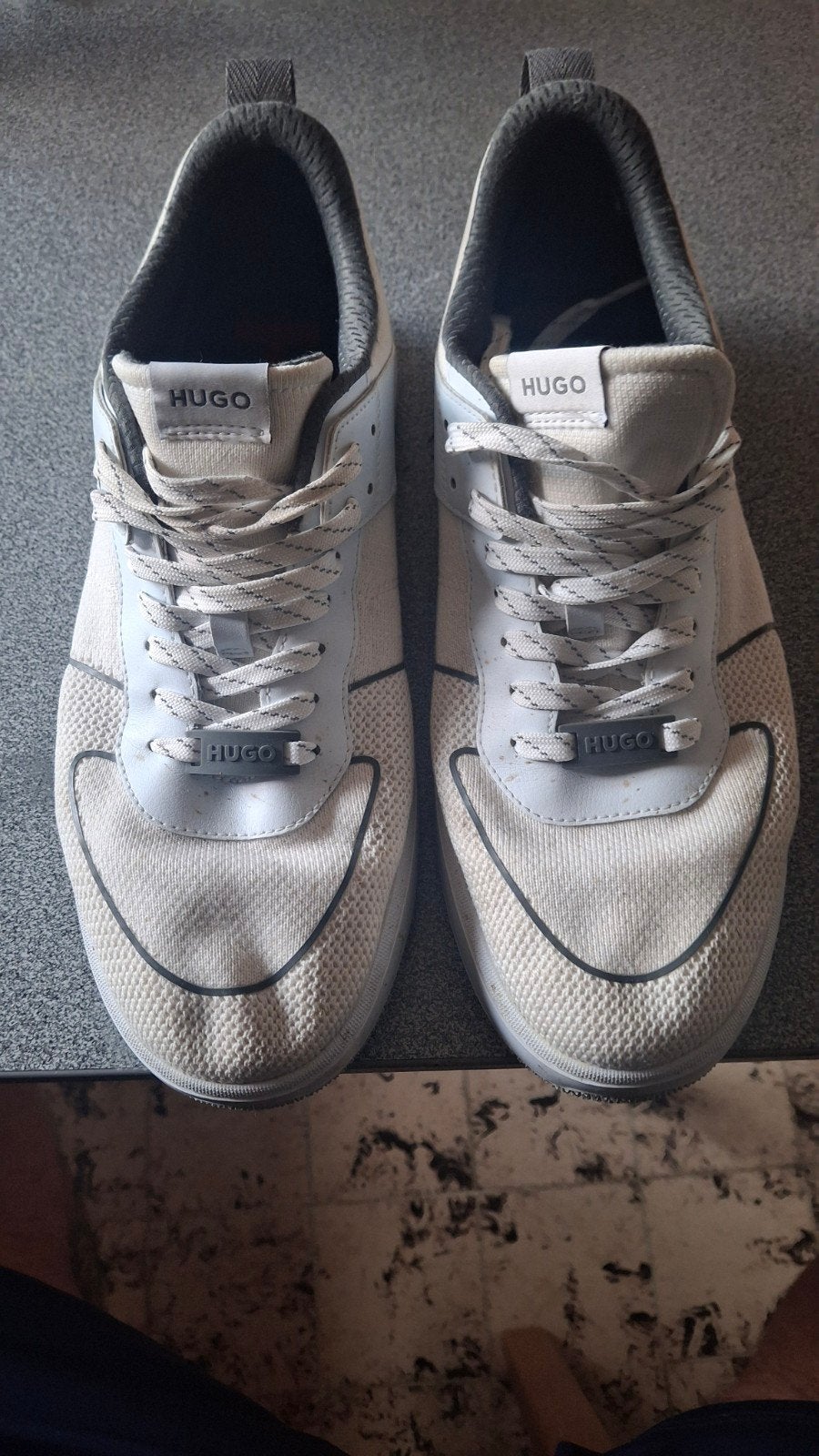 sneakers Hugo Boss, Ophalen, Wit, Zo goed als nieuw, Sneakers