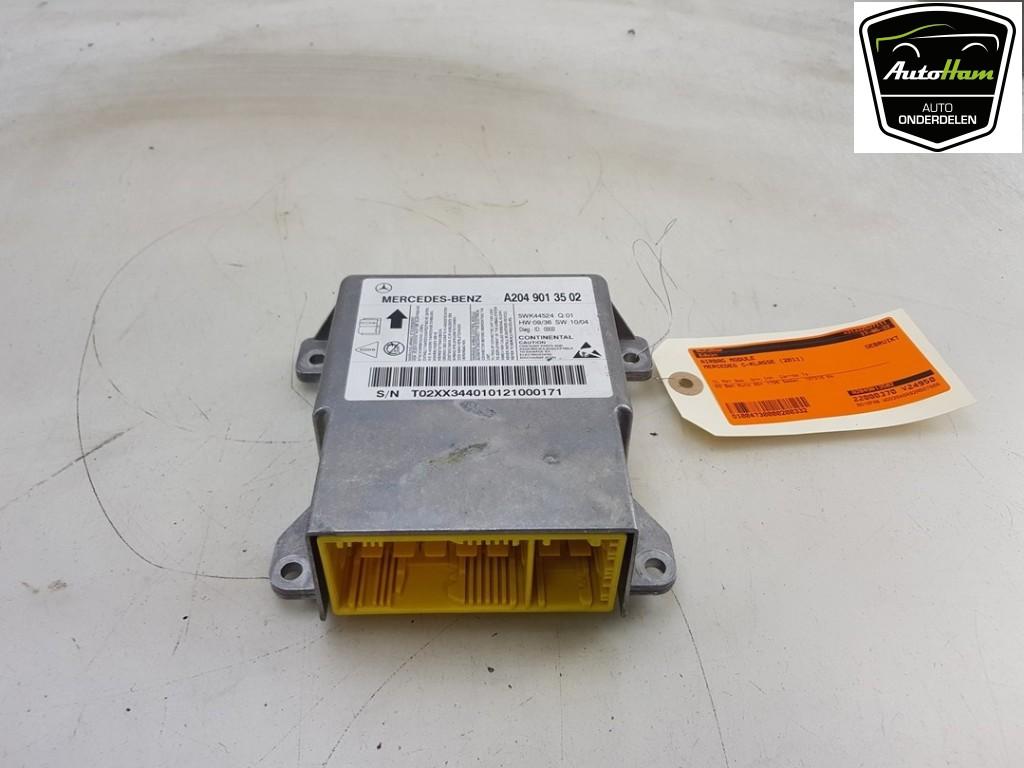 COMPUTER AIRBAG C (W204) (|A2049013502|A2049012704|), Gebruikt, Mercedes-Benz
