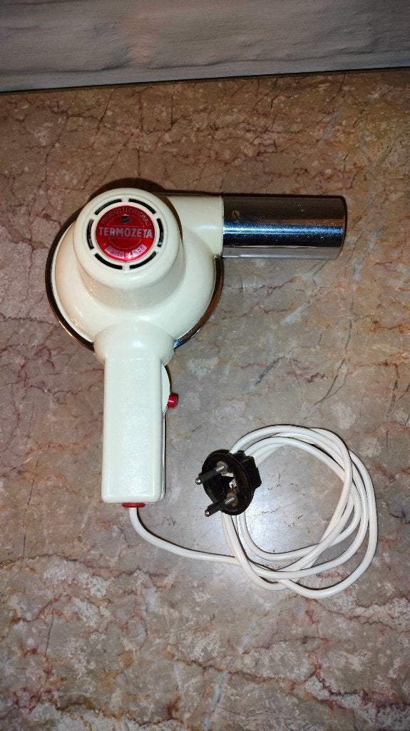 Vintage haardroger Termozeta (Made in Italy, jaren ’50), Enlèvement ou Envoi