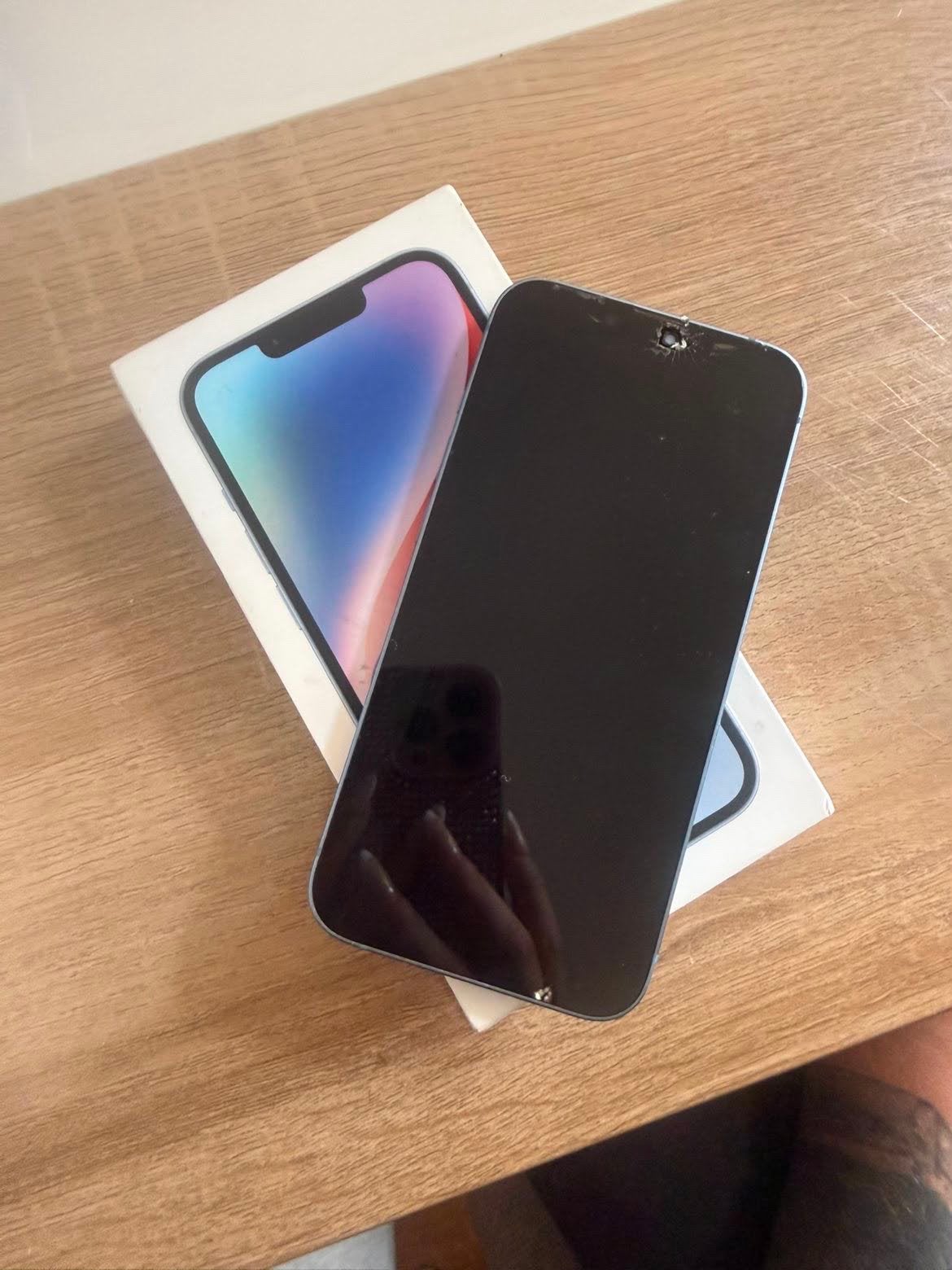 iphone 14 scherm voorkant kapot, Télécoms, Téléphonie mobile | Apple iPhone, Enlèvement ou Envoi, Comme neuf, IPhone 14