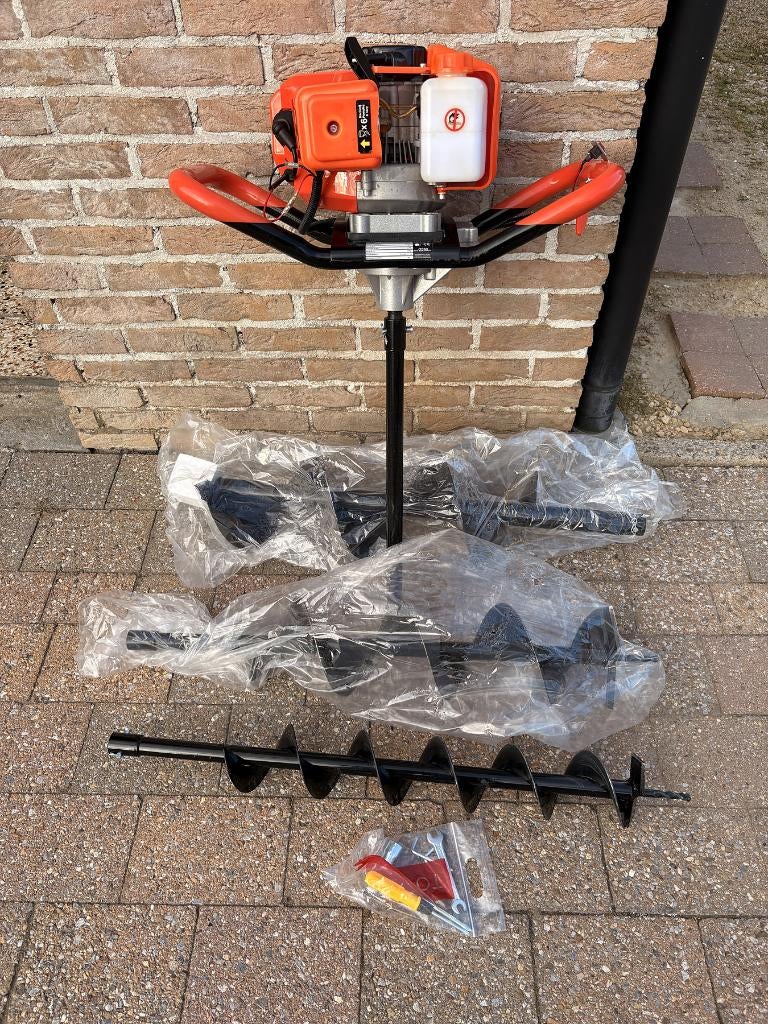 Grondboor "Demon" 2PK!!! Bijna nieuw, Tuin en Terras, Ophalen, Zo goed als nieuw, Grondboor