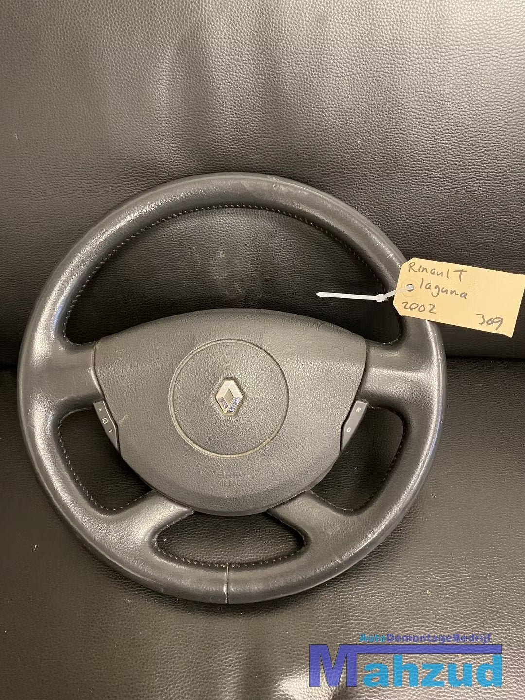 RENAULT LAGUNA 2 Stuurwiel stuur met airbag leer 2001-2007, Renault Group, Contact.group@renault.com, Renault, Utilisé