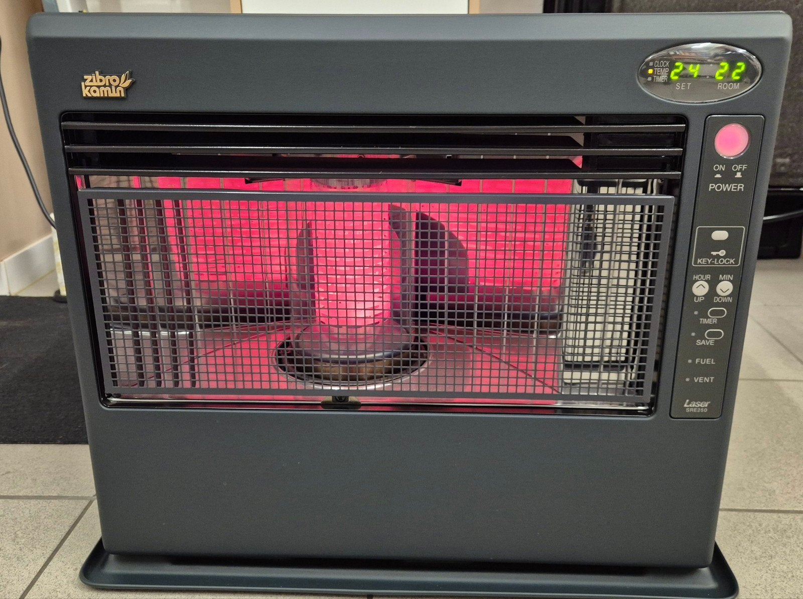 Zibro Kamin Laserkachel - nieuwe toestel, Ophalen, Zo goed als nieuw