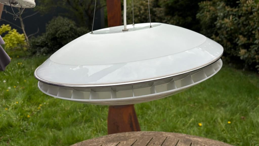 ETAP SLP2361 CM design hanglamp – strak & tijdloos, Enlèvement ou Envoi, Comme neuf, Synthétique, Retro