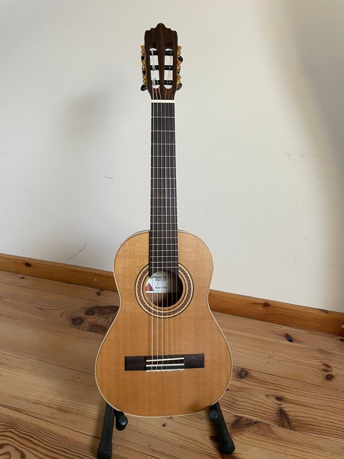 Guitare 1/2 la mancha rubi cm/53 (enfants ou voyage), Musique & Instruments, Enlèvement, Utilisé, Guitare classique ou espagnole