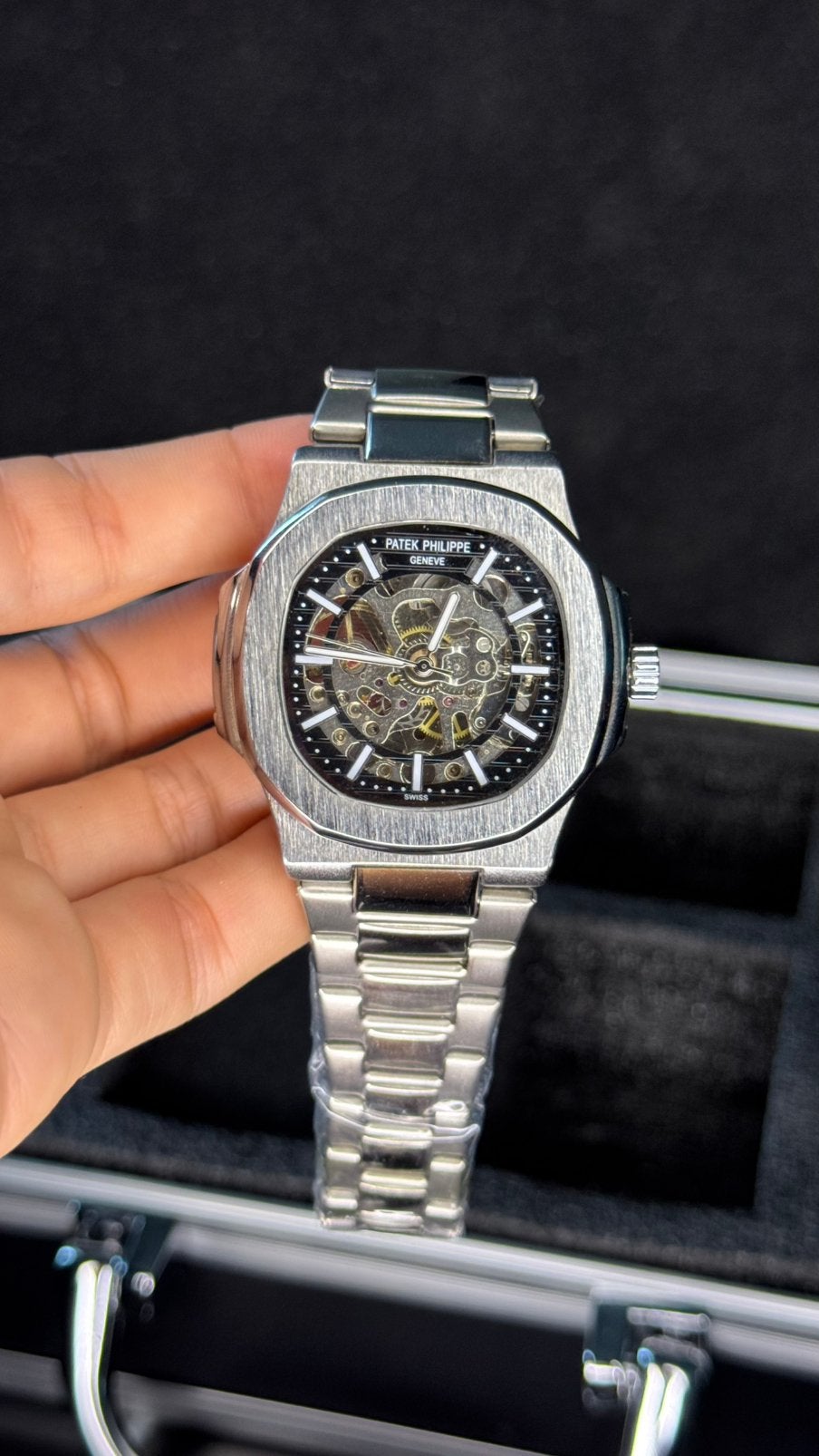 Luxueze mannen-horloge PP, Ophalen, Nieuw