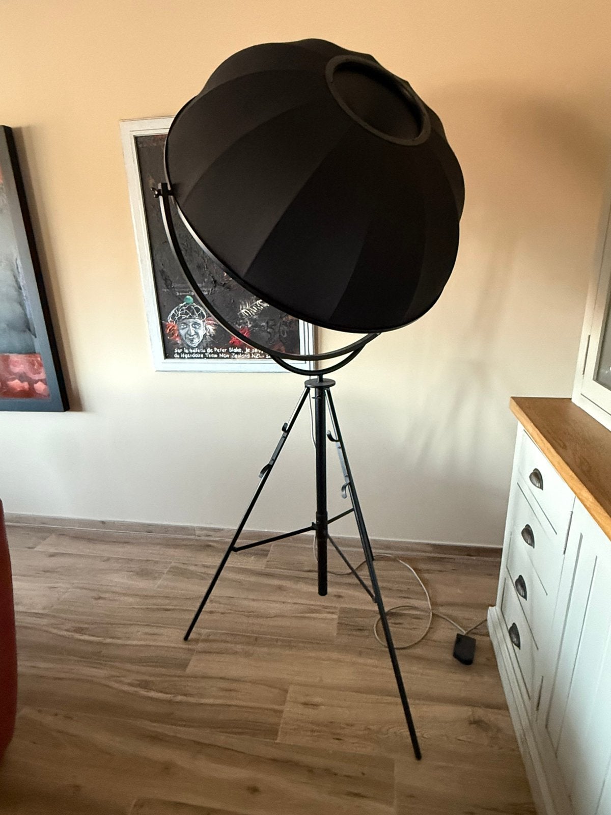 Fortuny vloerlamp, Ophalen, Gebruikt