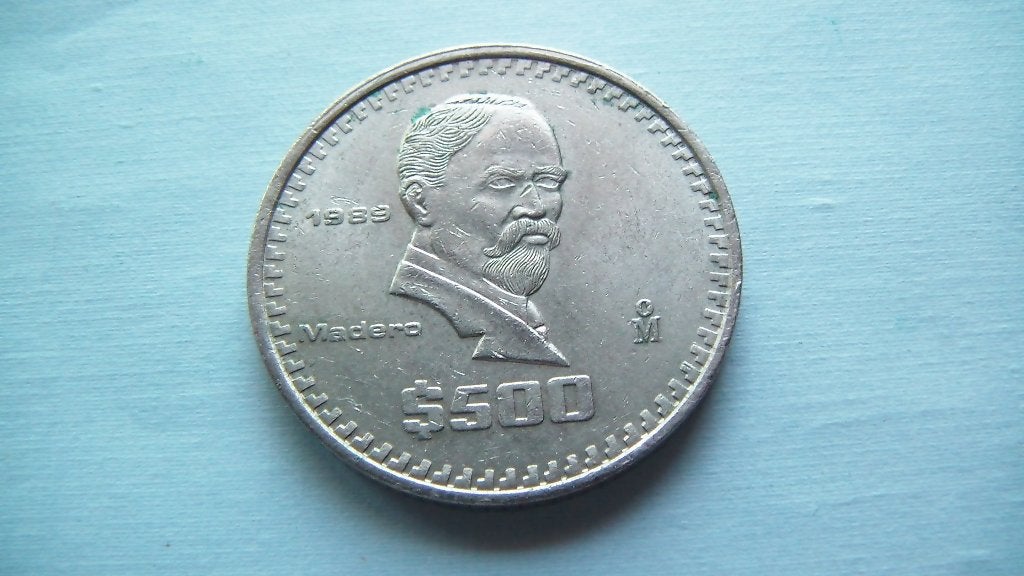 mexique 500 pesos 1989, Enlèvement