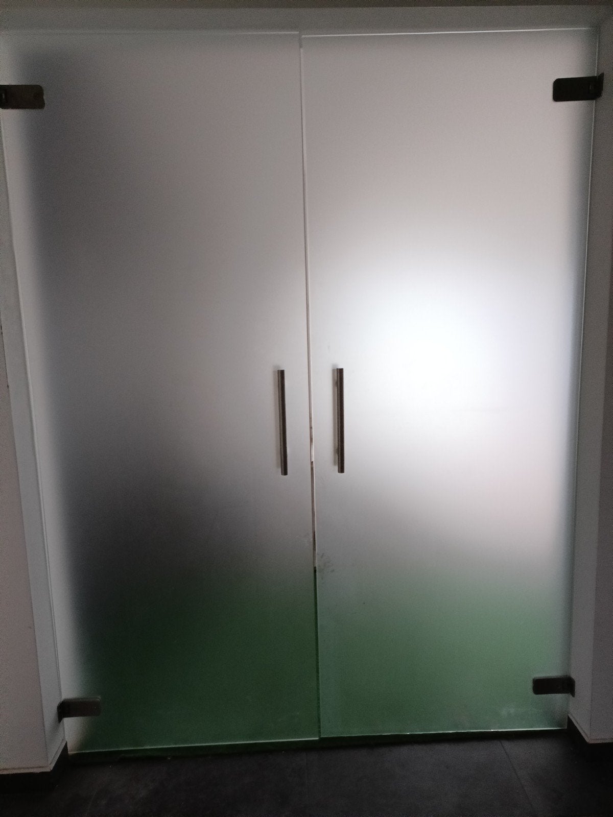 portes vitrées, Enlèvement, Verre, 50 à 100 cm, 200 cm ou plus