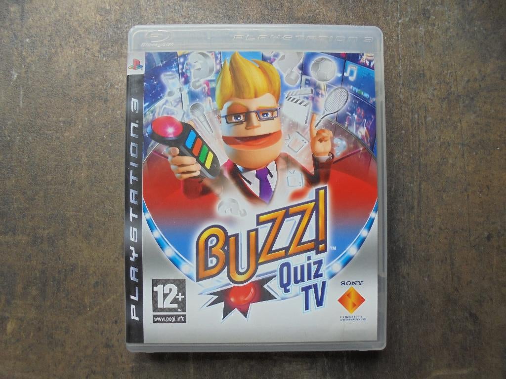 Buzz Quiz TV voor PS3 (zie foto's) II, Consoles de jeu & Jeux vidéo, Jeux | Sony PlayStation 3, Enlèvement ou Envoi, À partir de 12 ans
